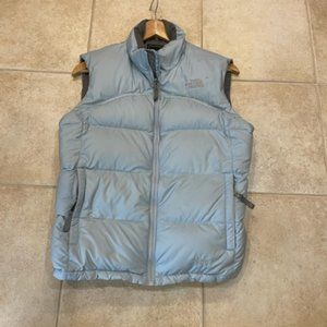 Girl's The North Face Puffer vest, size L